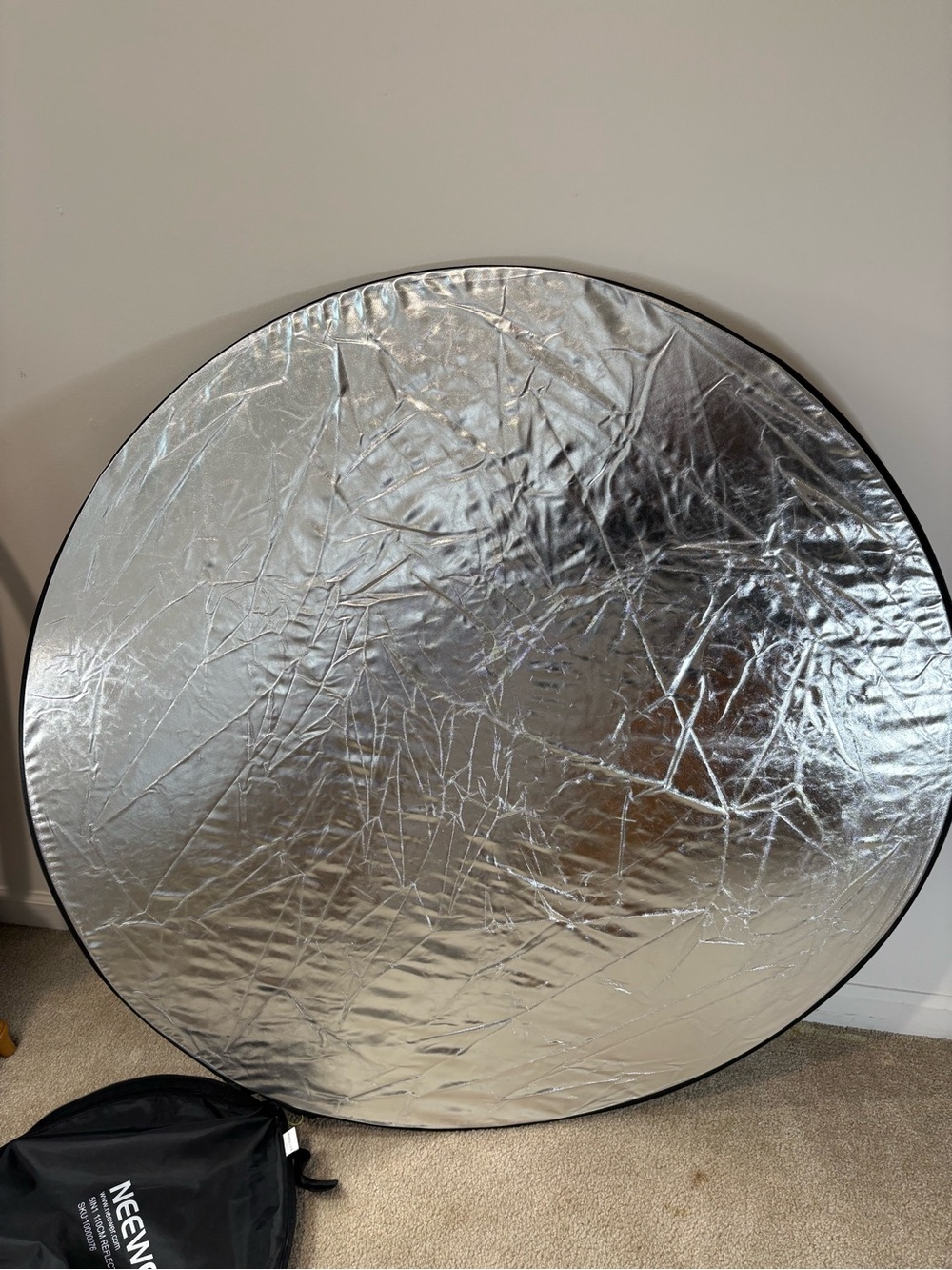 Neewer 5in1 Collapsible Light Reflector 43in 110cm Photography Disc with Bag